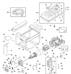 Part Location Diagram of 709939 Briggs and Stratton BOLT